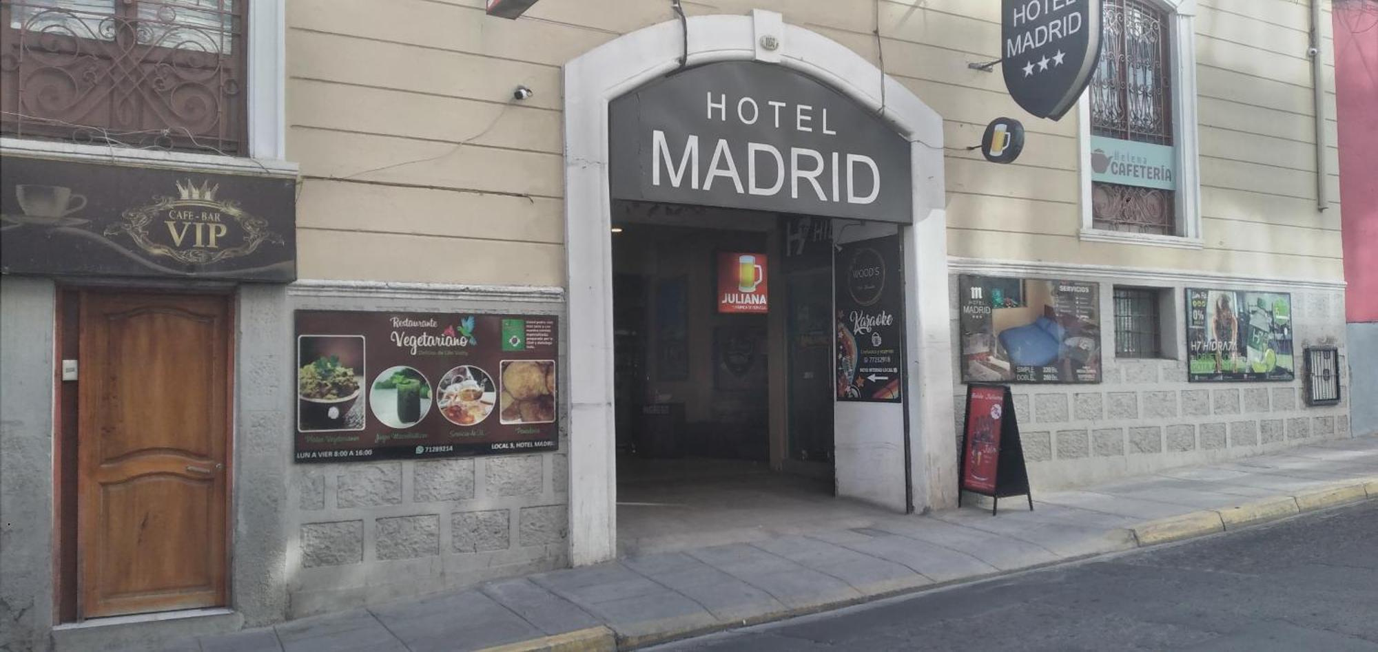 Hotel Madrid Ла Пас Екстериор снимка